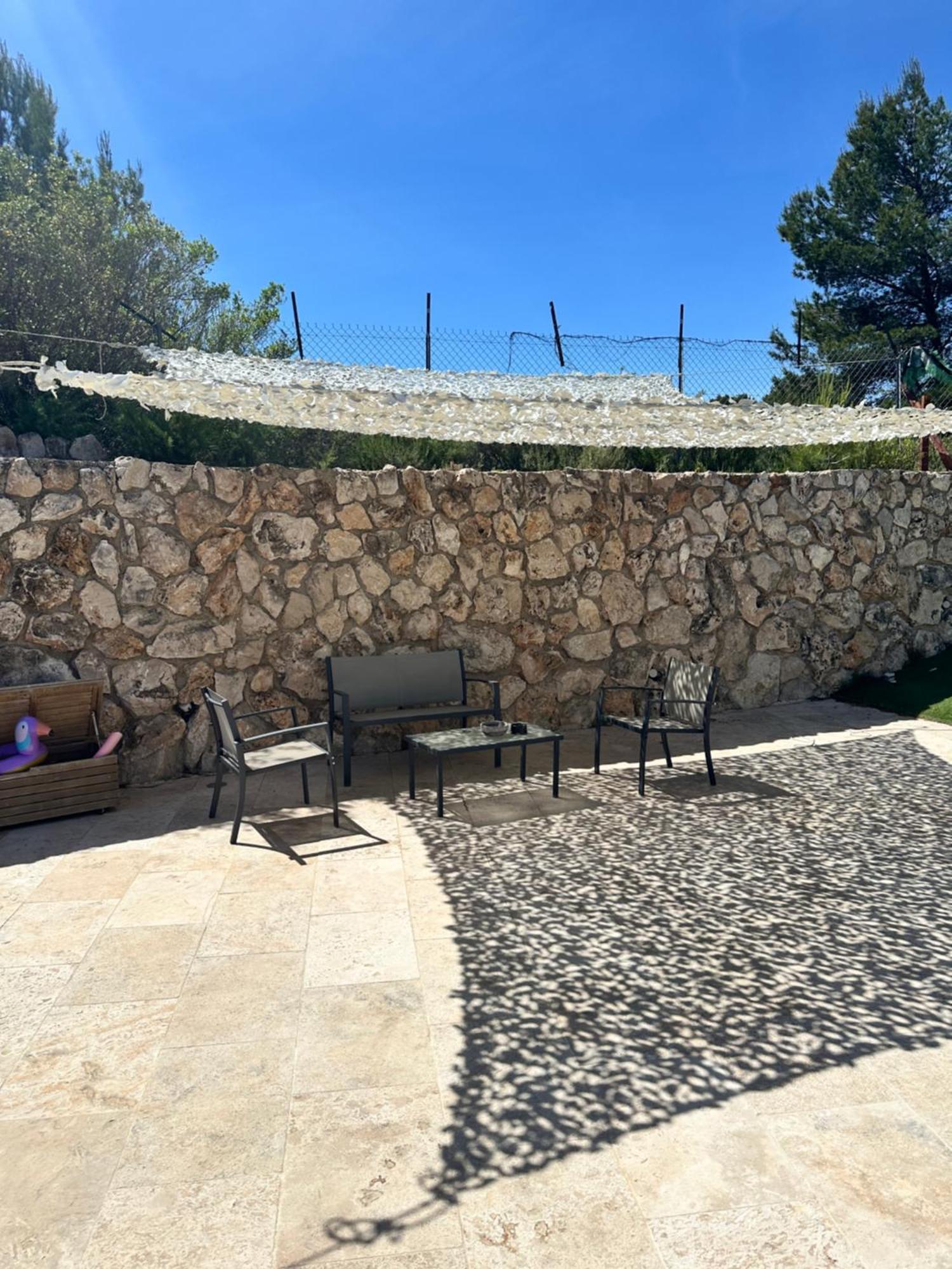Jolie Maison Avec Vue Sur Piscine Bouc-Bel-Air Exterior photo
